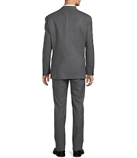 Hart Schaffner Marx New York Modern Fit Flat Front Performance 2-Piece Suit