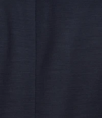 Hart Schaffner Marx New York Modern Fit Flat Front Solid 2-Piece Suit