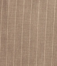 Hart Schaffner Marx New York Modern Fit Flat Front Stripe 2-Piece Suit