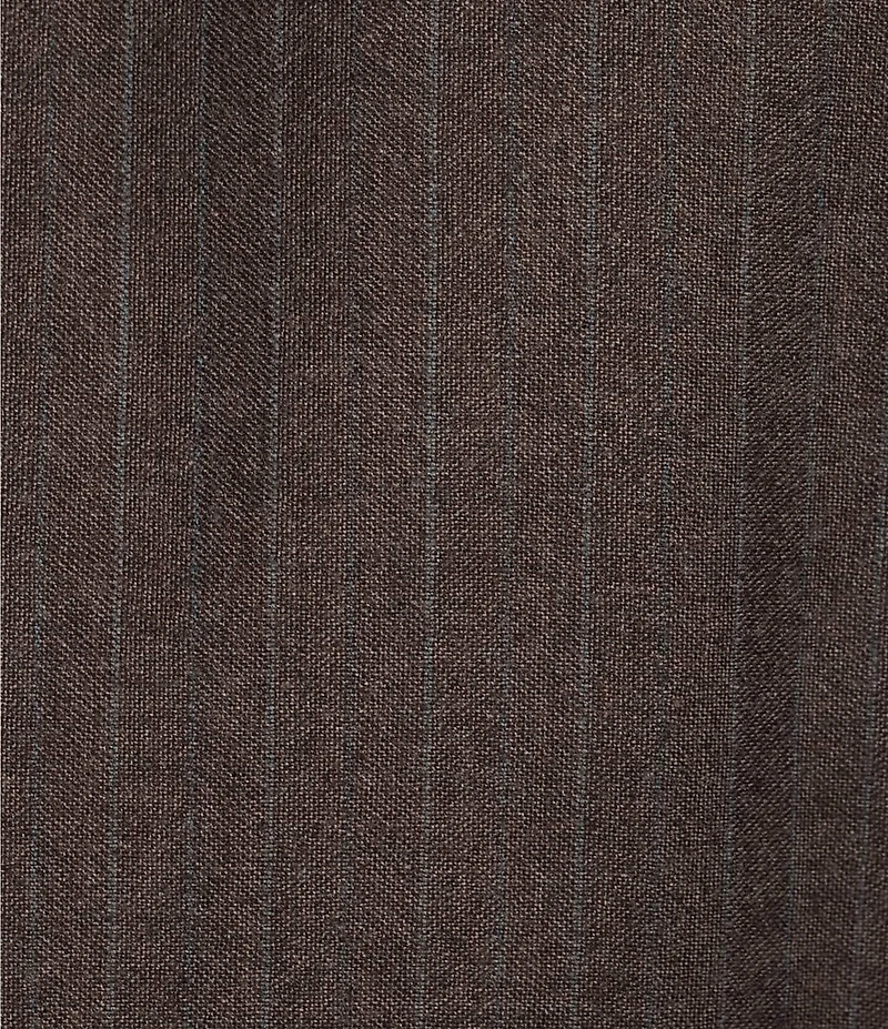 Hart Schaffner Marx New York Modern Fit Flat Front Stripe Pattern 2-Piece Suit