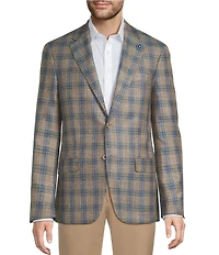 Hart Schaffner Marx New York Modern Fit Plaid Sport Coat