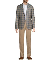 Hart Schaffner Marx New York Modern Fit Plaid Sport Coat