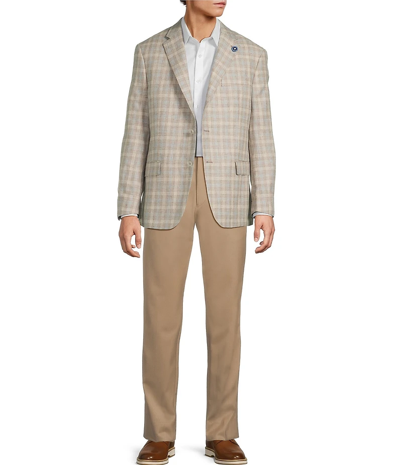 Hart Schaffner Marx New York Modern Fit Plaid Sport Coat