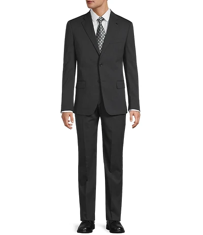 Hart Schaffner Marx New York Modern Fit Solid 2-Piece Suit