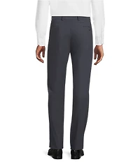 Hart Schaffner Marx New York Fit Flat Front Solid Dress Pants