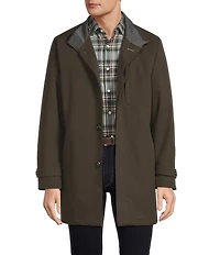 Hart Schaffner Marx New York Solid Raincoat