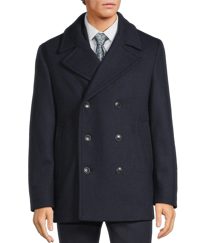 Hart Schaffner Marx New York Twill Topcoat