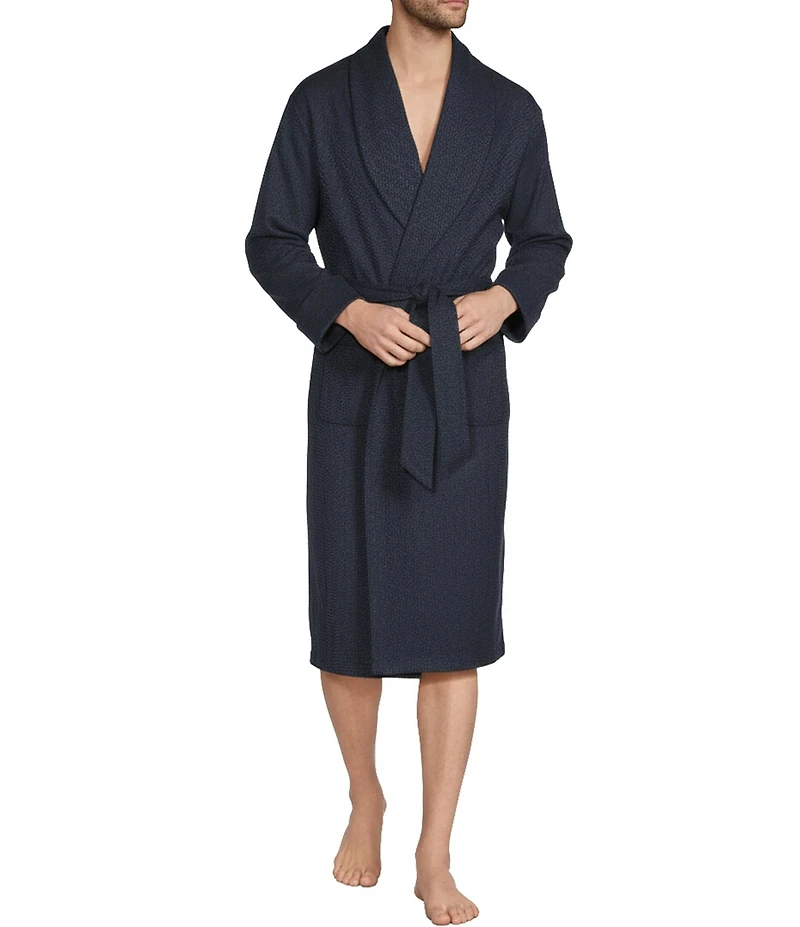 Hart Schaffner Marx Long Sleeve Belted Robe