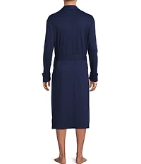 Hart Schaffner Marx Shawl Collar Long Sleeve Belted Robe
