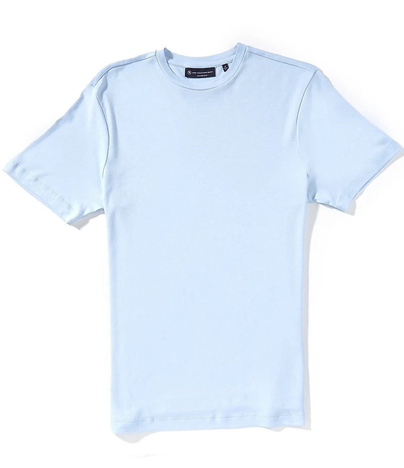 Hart Schaffner Marx Short Sleeve Crew Neck Knit Lounge Top
