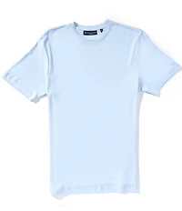 Hart Schaffner Marx Short Sleeve Crew Neck Knit Lounge Top