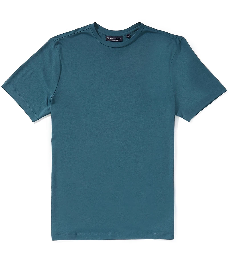 Hart Schaffner Marx Short Sleeve Crew Neck Knit Lounge Top