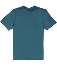 Hart Schaffner Marx Short Sleeve Crew Neck Knit Lounge Top