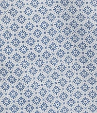 Hart Schaffner Marx Short Sleeve Geometric Print Button Front Shirt