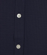 Hart Schaffner Marx Short Sleeve Luxury Performance Coatfront Shirt