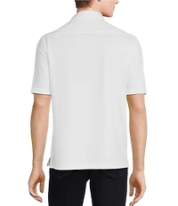 Hart Schaffner Marx Short Sleeve Luxury Performance Coatfront Shirt