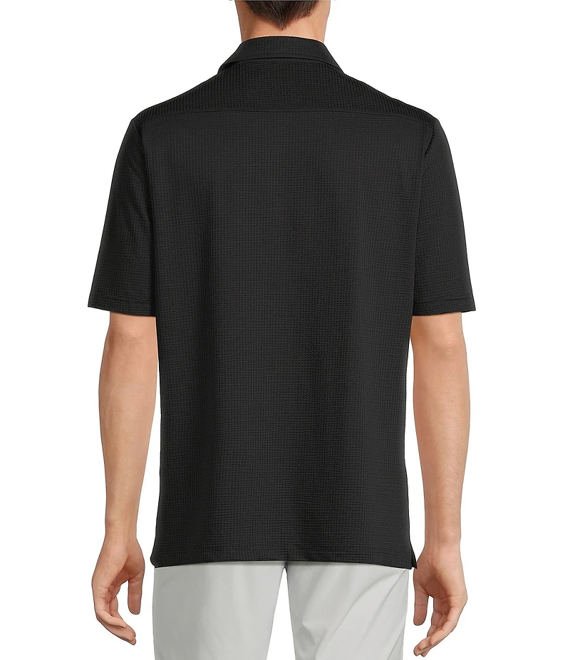 Hart Schaffner Marx Short Sleeve Luxury Performance Coatfront Shirt