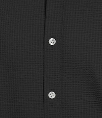 Hart Schaffner Marx Short Sleeve Luxury Performance Coatfront Shirt