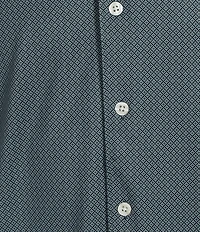 Hart Schaffner Marx Short Sleeve Luxury Performance Diamond Geo Coatfront Shirt