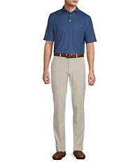 Hart Schaffner Marx Short Sleeve Luxury Performance Diamond Geo Polo
