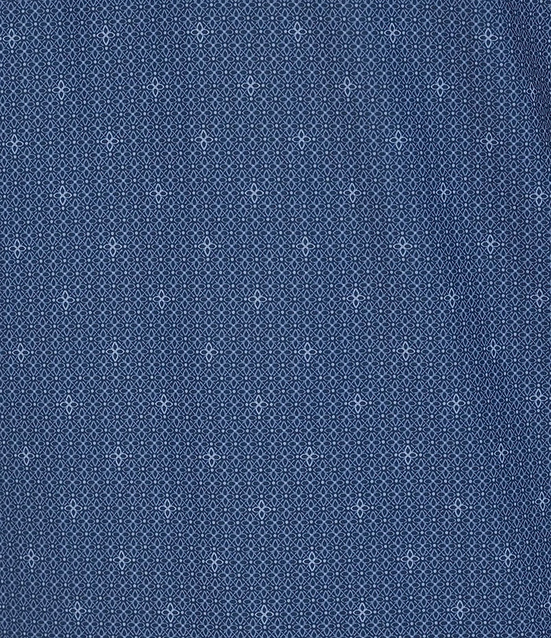 Hart Schaffner Marx Short Sleeve Luxury Performance Diamond Geo Polo