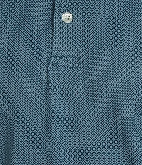 Hart Schaffner Marx Short Sleeve Luxury Performance Diamond Geo Shirt