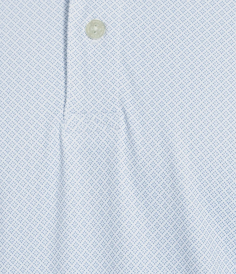 Hart Schaffner Marx Short Sleeve Luxury Performance Diamond Geo Shirt