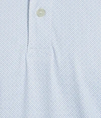 Hart Schaffner Marx Short Sleeve Luxury Performance Diamond Geo Shirt