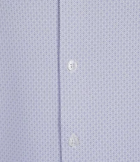 Hart Schaffner Marx Short Sleeve Luxury Performance Geo Print Button Front Shirt