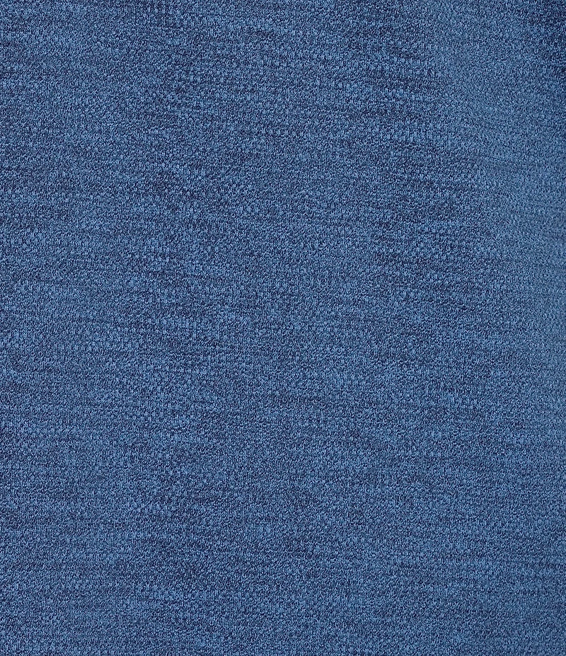 Hart Schaffner Marx Luxury Performance Short Sleeve Space Dyed Johnny Collar Shirt