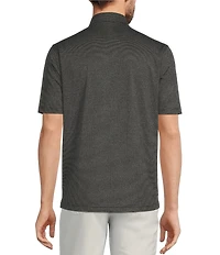 Hart Schaffner Marx Short Sleeve Luxury Performance Texture Polo Shirt