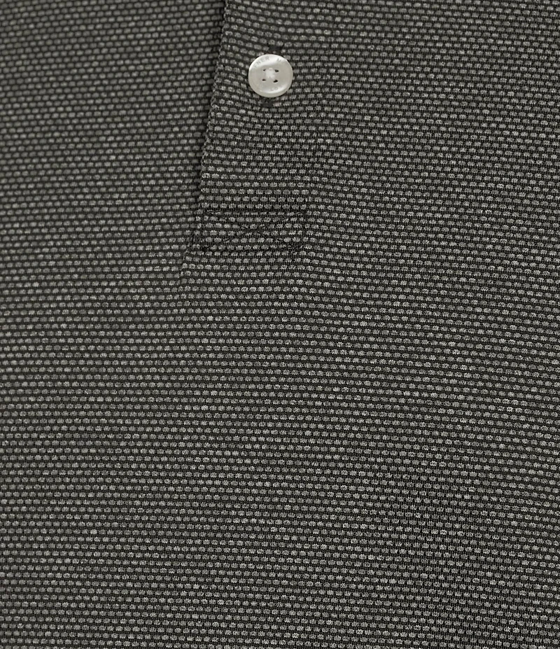 Hart Schaffner Marx Short Sleeve Luxury Performance Texture Polo Shirt