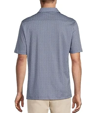 Hart Schaffner Marx Short Sleeve Petal Print Button Front Shirt