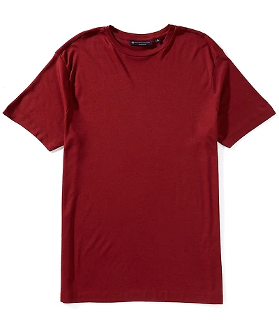 Hart Schaffner Marx Short Sleeve Solid Knit Sleep T-Shirt