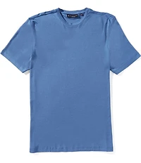 Hart Schaffner Marx Short Sleeve Solid Knit Sleep T-Shirt