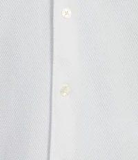 Hart Schaffner Marx Short Sleeve Solid Texture Coat Front Shirt