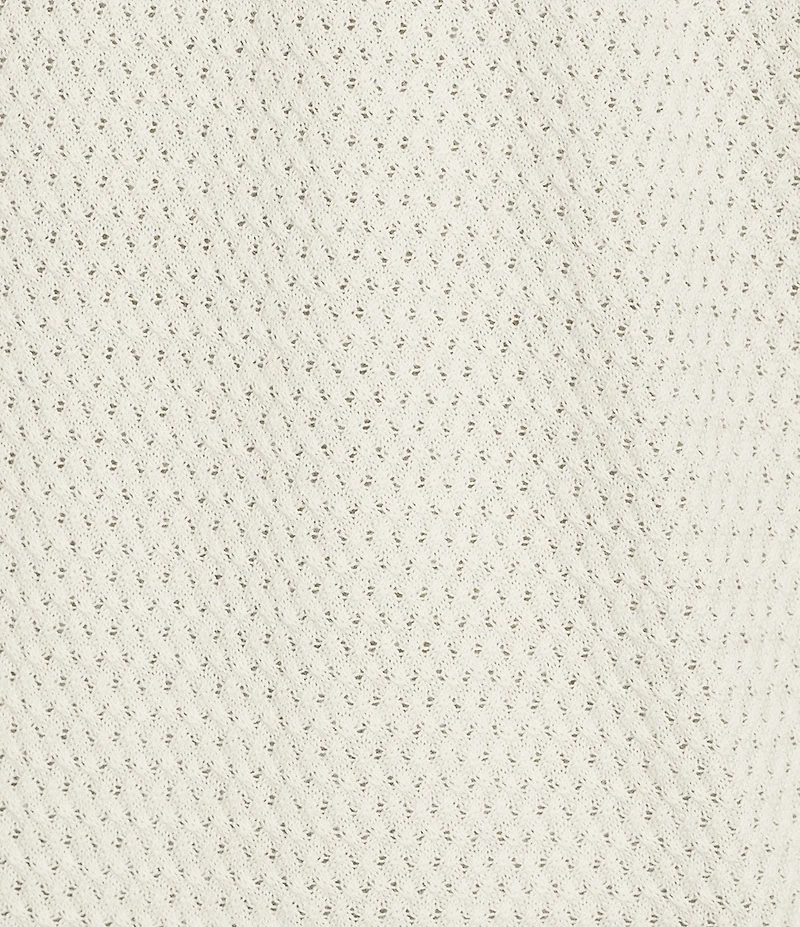 Hart Schaffner Marx Short Sleeve Sweater Knit Polo Shirt