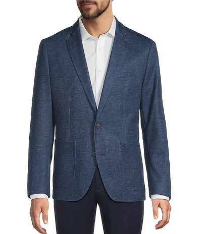 Hart Schaffner Marx Solid Textured HartFlex Blazer