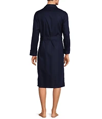 Hart Schaffner Marx Solid Woven Belted Robe