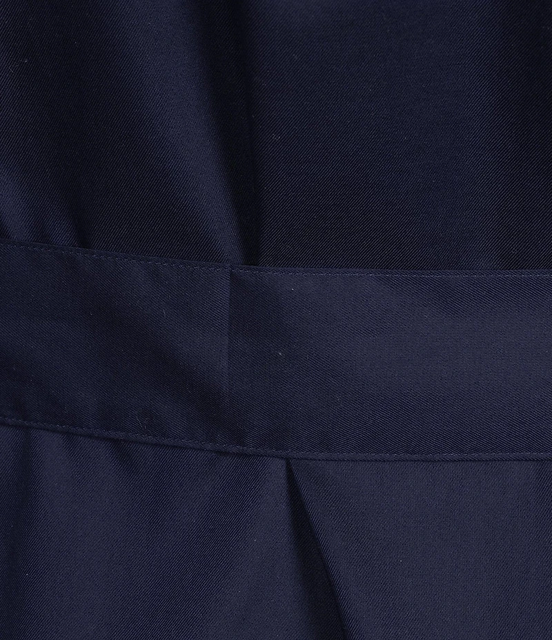 Hart Schaffner Marx Solid Woven Belted Robe
