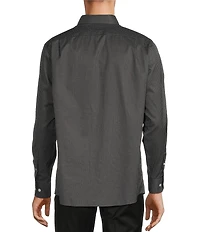 Hart Schaffner Marx State Street Essentials Long Sleeve Geo Print Coatfront Shirt