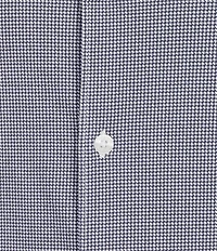 Hart Schaffner Marx State Street Essentials Long Sleeve Houndstooth Albini Knit 4Flex Coat Front Shirt