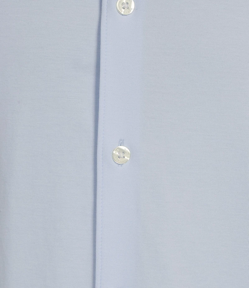 Hart Schaffner Marx State Street Essentials Long Sleeve Solid Albini Knit 4Flex Coatfront Shirt