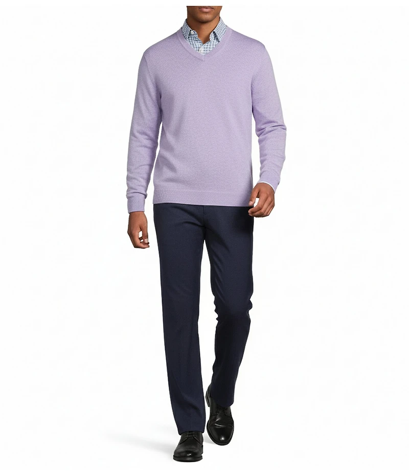 Hart Schaffner Marx State Street Essentials Long Sleeve Spread Collar Checkered Sport Shirt