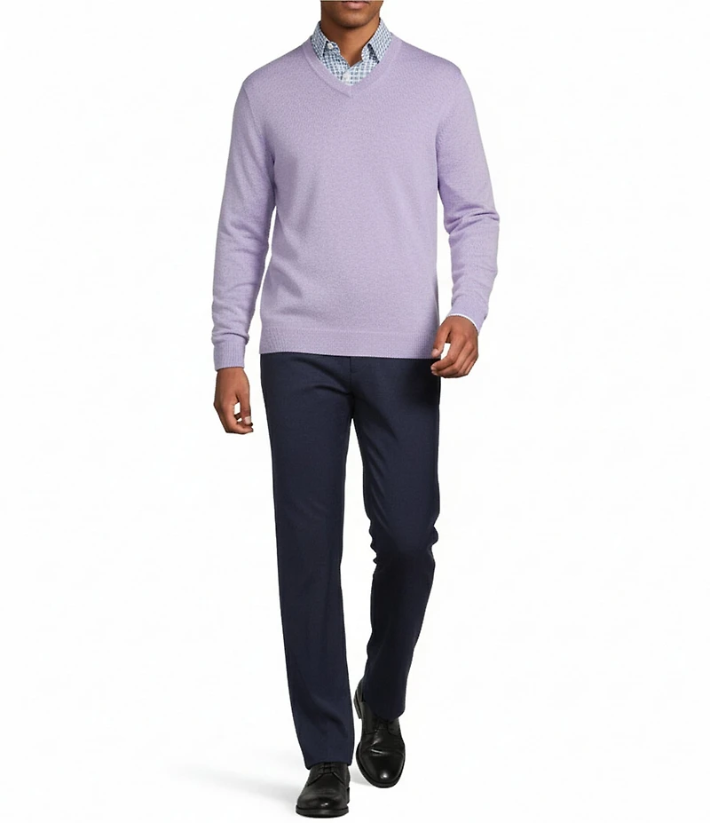 Hart Schaffner Marx State Street Essentials Long Sleeve Spread Collar Checkered Sport Shirt