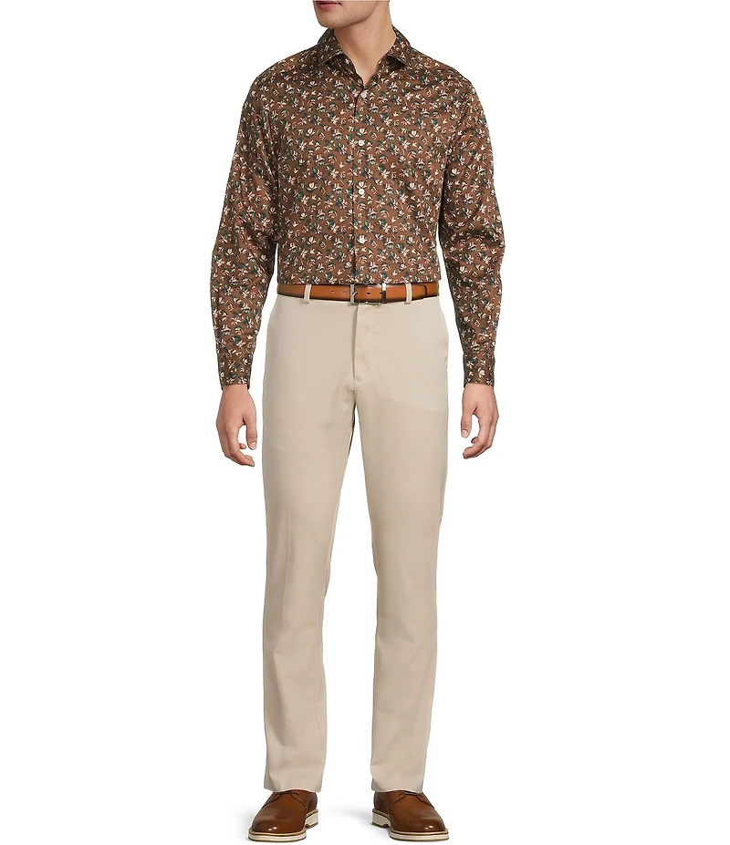 Hart Schaffner Marx State Street Essentials New York Fit Flat Front Chino Pants