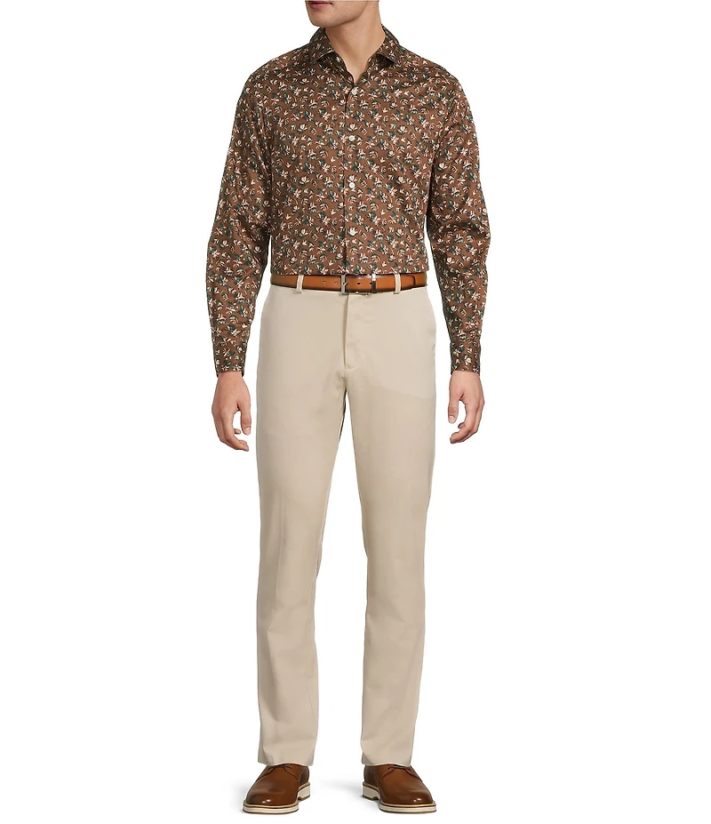 Hart Schaffner Marx State Street Essentials New York Fit Flat Front Chino Pants