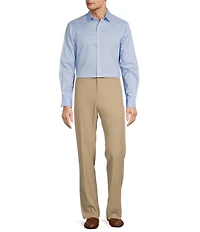Hart Schaffner Marx State Street Essentials Solid Spread Collar Sportshirt