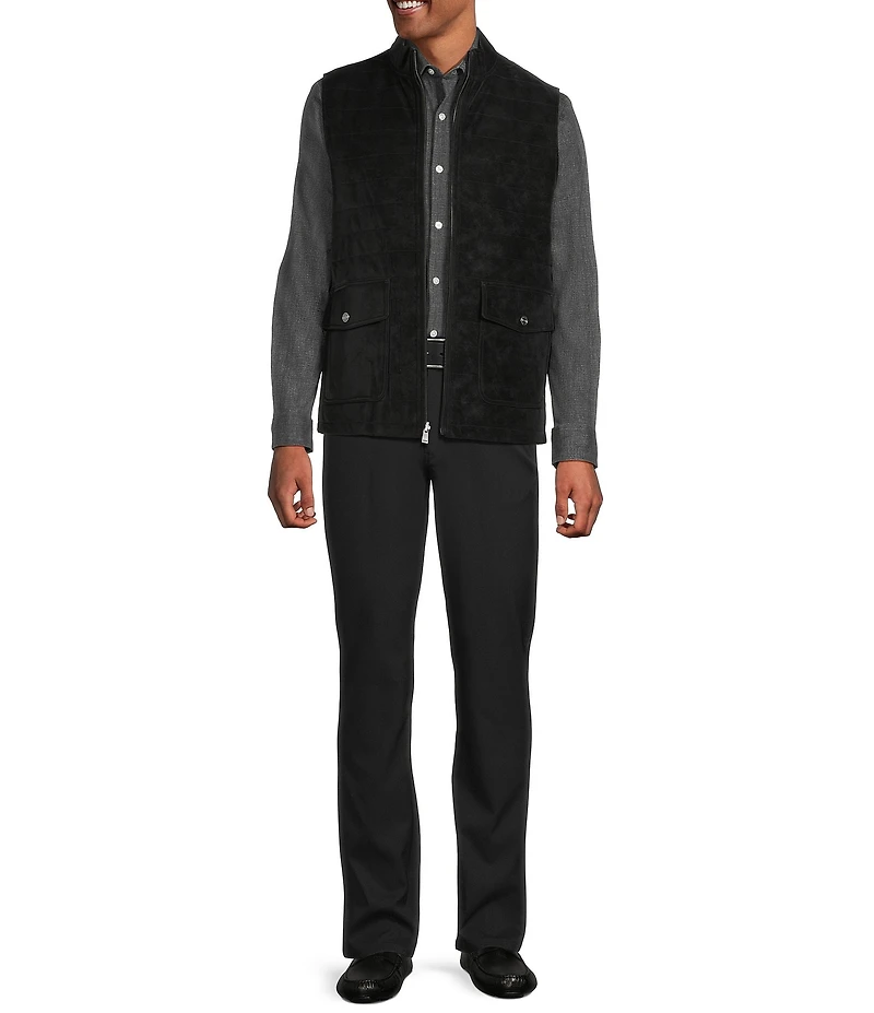 Hart Schaffner Marx Suede Reversible Vest