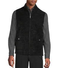 Hart Schaffner Marx Suede Reversible Vest